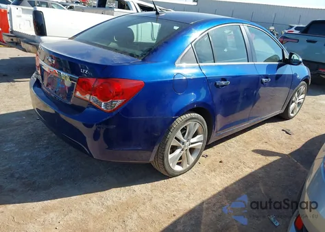 2012 Chevrolet Cruze Ltz z USA, uszkodzony, nr VIN 1G1PH5SC5C7212473